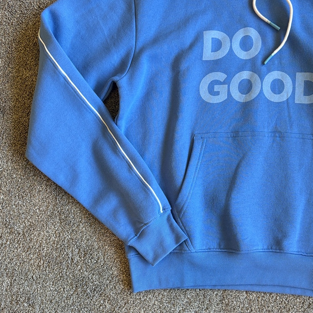 Cotopaxi Do Good Blue Hoodie XS - Picture 2 of 5